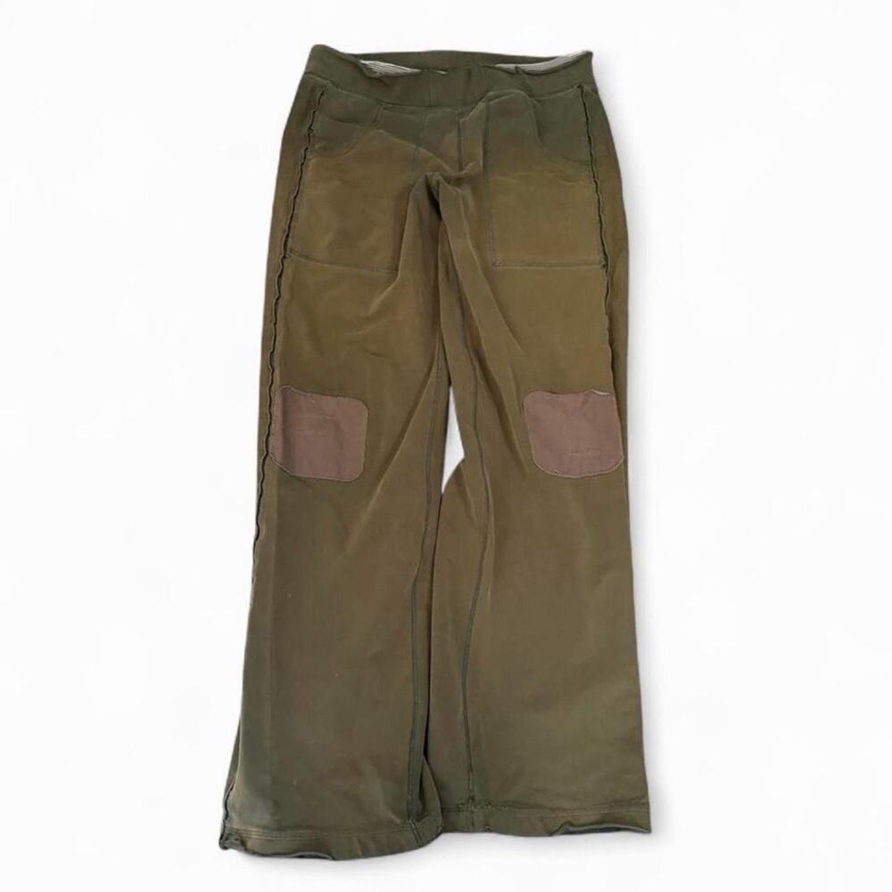 LuluLemon Reworked Patchwork Stretch Faded Military Grunge Mens 32x32 Pants